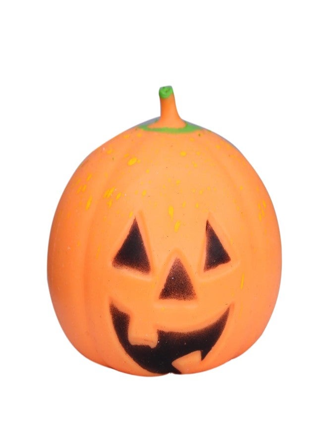 AASA Soft Pumpkin Shaped StretchBall Toy | Mini Squeezable Halloween Party Favors Toys for Kids and Adults - Image 1